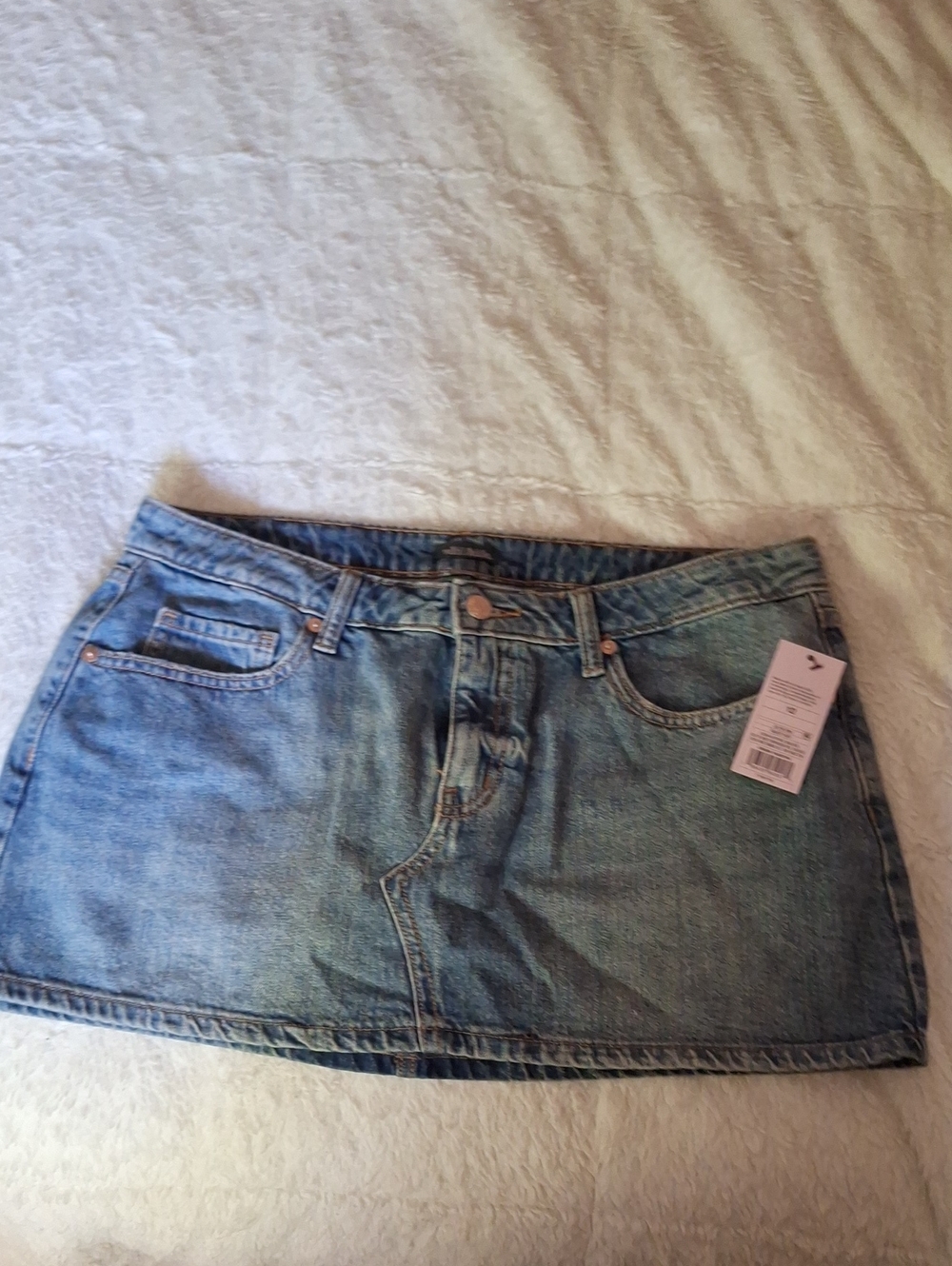 wild fable Light Blue Denim Mini Skirt